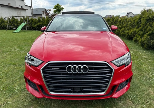 Audi A3 cena 56900 przebieg: 78430, rok produkcji 2017 z Tarczyn małe 667